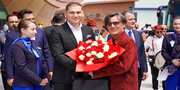 Milli Takım, JETEX-İGA Premium Yolcu Terminali’nden Uğurlandı